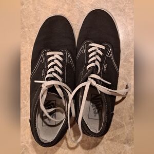 Womens Black Van's Authentic Skate shoe